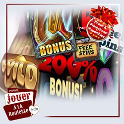 Bonus et promotions disponibles